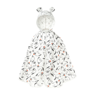 婴儿防晒斗篷春秋外出防风女童可爱外套男宝宝披风儿童薄款披肩夏