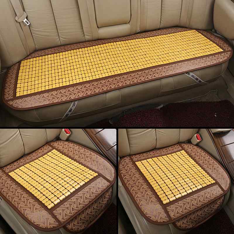 汽车夏季坐垫车内竹片车垫凉席单片凉四季坐垫座椅垫通用座垫透气