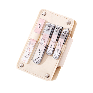 萌趣小猫指甲剪2026新款指甲刀套装家用指甲钳女专用修甲工具全套