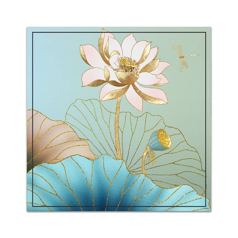 正方形电表箱自粘贴画