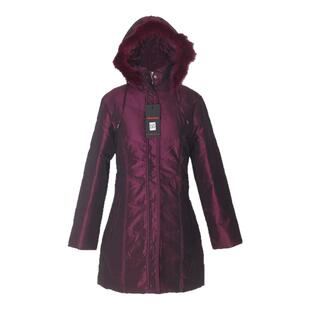 高端大牌冬装狐狸毛领中老年人羽绒服时尚洋气妈妈女款加厚中长款