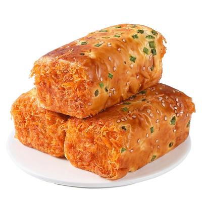 香葱肉松面包卷整箱早餐
