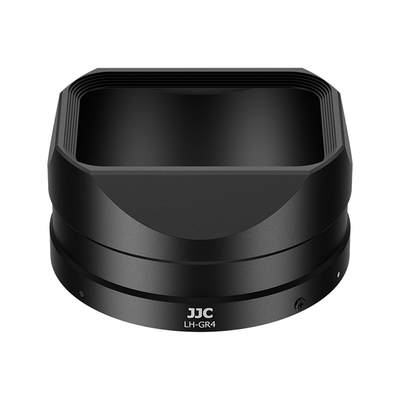 JJC适用理光GR4遮光罩Ricoh GRIV HDF/Monochrome黑白数码相机镜头保护罩 街拍方形复古保护配件
