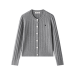 Marc O'Polo/MOP春秋新款绵羊毛女士针织开衫长袖毛织套头衫上衣