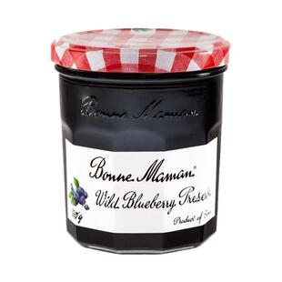 法国进口蓓妮妈妈蓝莓果酱370g bonne maman早餐抹面包拌酸奶果肉