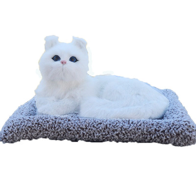 祝福方形摆件猫咪车饰