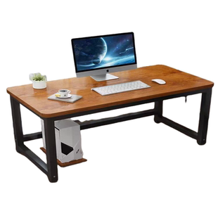 定制高80cm实木电脑桌台式家用学习写字书桌卧室小型电竞桌办公桌