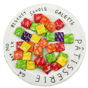 5斤散装泰旺混合水果味瑞士糖方块糖果软糖批零食发喜糖婚礼装饰