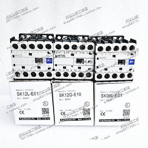 议价原装富士直流接触器 SK12L-E10/E01 SK06L-E10 SK09G SK06G S