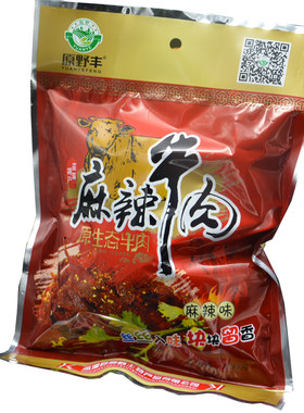 原野麻辣牛肉干巫溪特产手撕五香