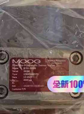 议价全新MOOG穆格伺服阀 G761-3009B