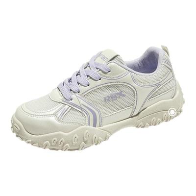 小白鞋女2025新款夏季网面透气