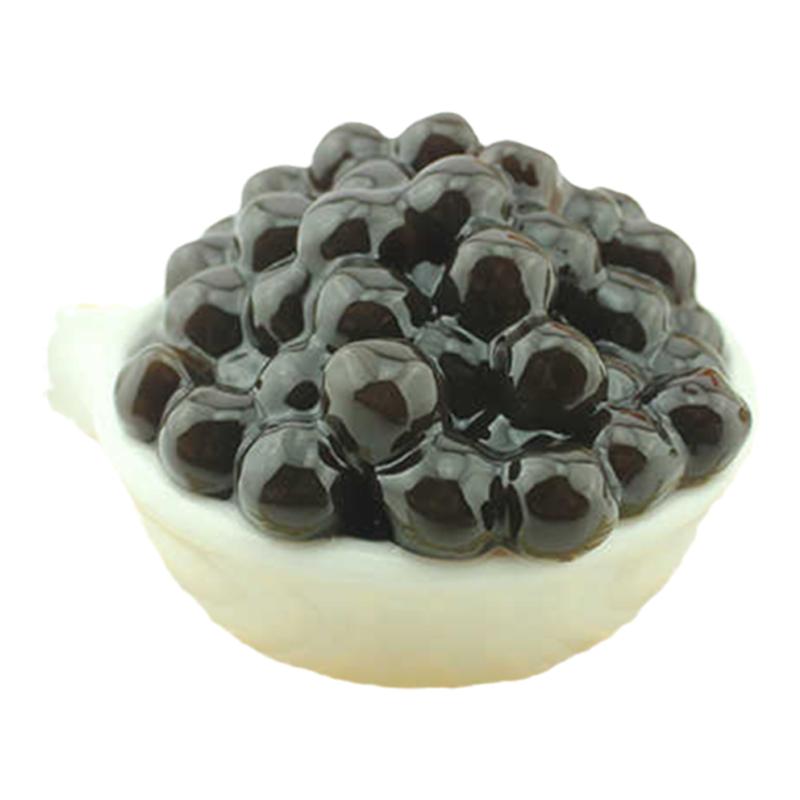 台湾风味黑砂糖珍珠 Q弹黑珍珠粉圆  黑珍珠果900g 奶茶甜品用