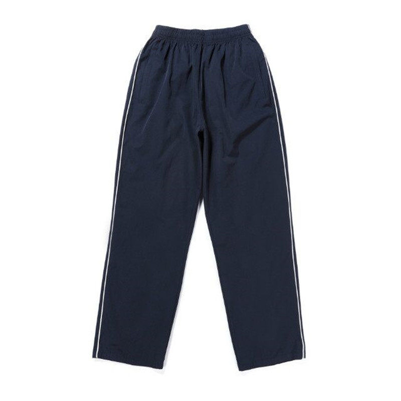 秋冬纯棉一道杠学生校服裤子男女初高中校服裤休闲厚款直筒运动裤