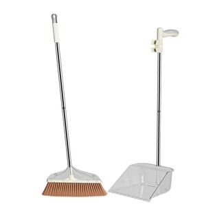 扫把簸箕套装家用2026新款轻奢高颜值透明扫地笤帚垃圾铲高档扫帚