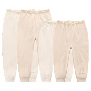 【商场同款】拉比童装裤子25新款四季纯棉裤子家居内衣长裤2条装