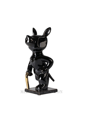 轻奢风动物会所家具展厅几何摆件