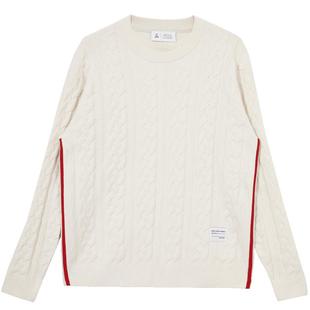 杰克琼斯outlets男装新款毛衣立体织花休闲潮衣服针织衫男士毛衣