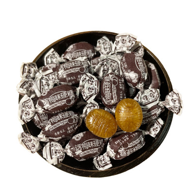 金丝猴奶油话梅糖老式酸梅味硬糖