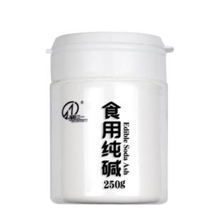 海联三一食用碱粉碱面食品级家用清洗猪牛肚泡发干货低氯250g瓶x1