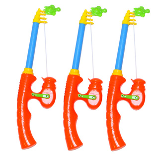 儿童钓鱼竿全套装磁铁伸缩磁性鱼竿玩具益智吸铁石儿童钓鱼玩具杆