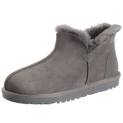 羊皮毛一体雪地靴男女同款