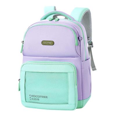 KK树轻便减负小学生大容量书包男童女孩一到三六年级儿童悬浮护脊