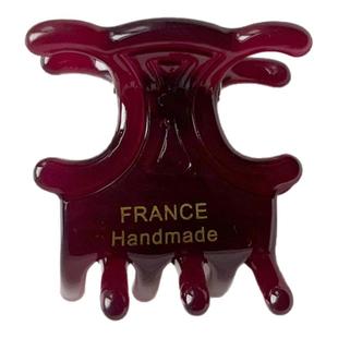 韩国百搭迷你小发夹凯旋门高级感小众气质百搭果冻色刘海夹小抓夹