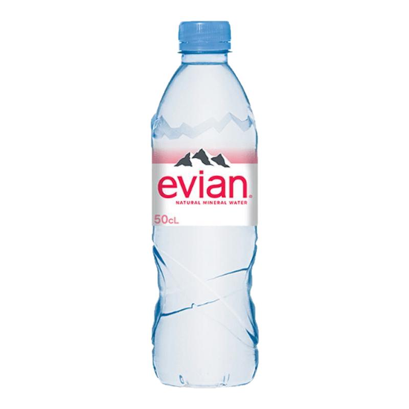 法国进口Evian天然矿泉水塑料瓶