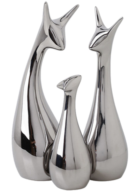 客厅电视柜摆件小鹿之家