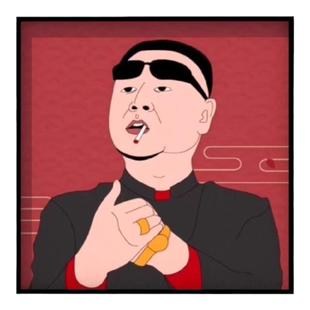 范德彪辽北狠人马大帅装饰画抽象艺术客厅卧室挂画大人物玄关壁画