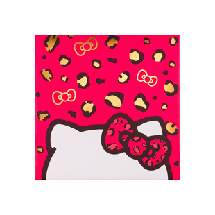 2026马年新年烫金豹纹蝴蝶结KT长款烫金利是封 创意个性简约红包