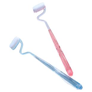 s型牙刷软毛牙缝清洁家庭装家用竖刷成人异形牙龈舌苔牙缝按摩刷