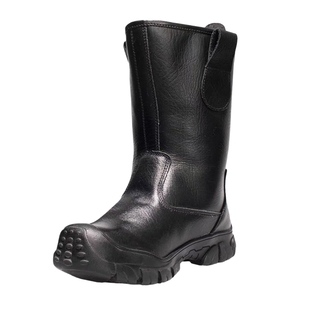 劳保靴棉靴冬季石油户外防砸防滑羊毛雪地高帮防静电劳保鞋