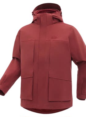 OZARK奥索卡冲锋衣抓绒内胆三合一户外徒步登山服防风防水秋冬季