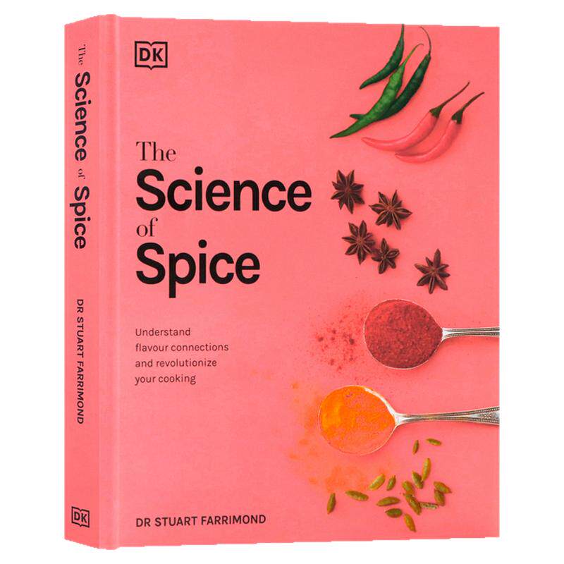 进口英文原版正版DK出品 The Science of Spice 香料的科学 Stuart Farrimond分享烹饪秘诀 香料百科全书 DK百科科普书籍 精装大开