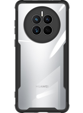 适用华为mate50手机壳透明防摔