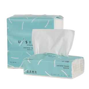 usissy柔肤纸乳霜精华保湿纸巾母婴新生儿超柔整箱加厚加大不掉毛