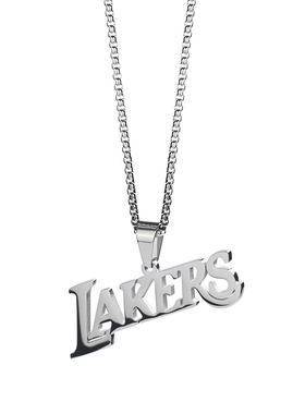 Lakers 湖人队项链詹姆斯科比潮篮球吊坠嘻哈朋克情侣潮男女饰品