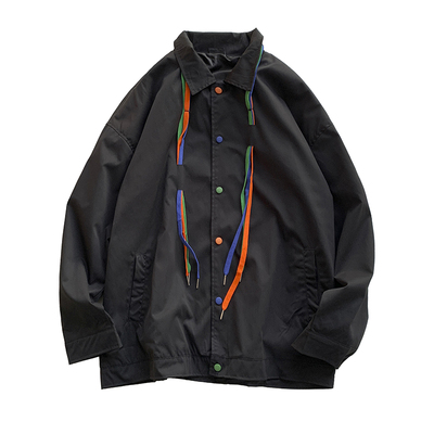 情侣长袖小众外套春秋季日系衬衫