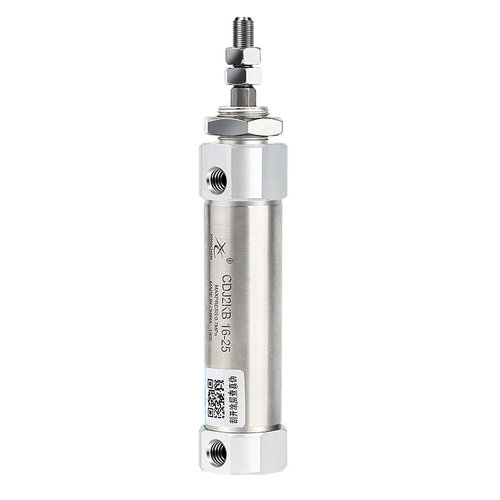 星辰活塞杆轴防旋转迷你气缸六角杆不回转CDJ2KB16/10-15*20X30ZB