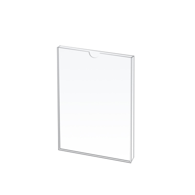 亚克力卡槽a4展示盒插纸透明7寸