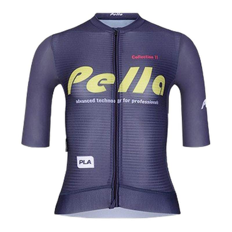 pella夏季女款紫色骑行服短上衣