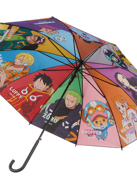 miniso名创优品海贼王长柄伞男女航海雨伞防晒双层晴雨两用伞