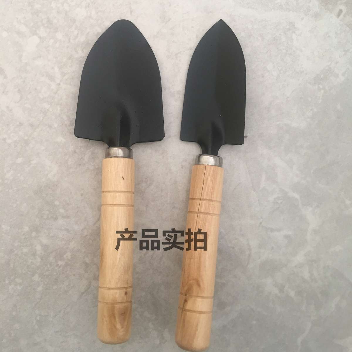 园艺工具三件套加强型铁铲锄头耙子种菜种花用具