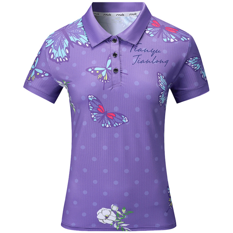 羽毛球服吸汗速干健身服透气短袖
