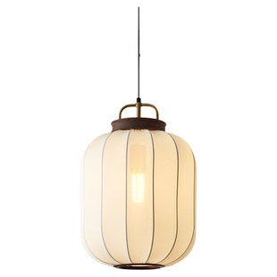 宋式美学茶室吊灯卧室床头灯玄关阳台禅意书房灯中古风复古宫灯具