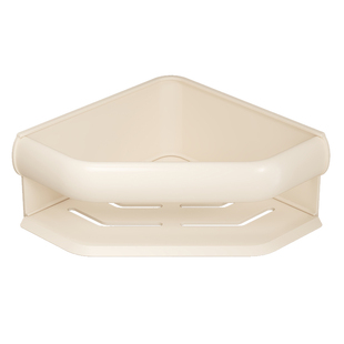 浴室奶油三角篮置物架免打孔墙角卫生间厕所高级感大号收纳架壁挂