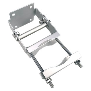 板状天线安装抱杆支架RFID夹具夹码抱杆直径80mm扇区夹具达克罗新