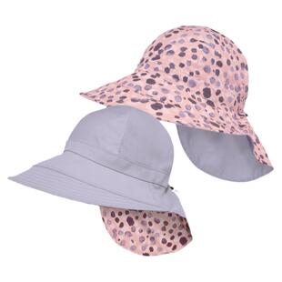 SundayAfternoons女士大檐护颈鱼尾双面戴海边沙滩防晒遮阳帽防雨